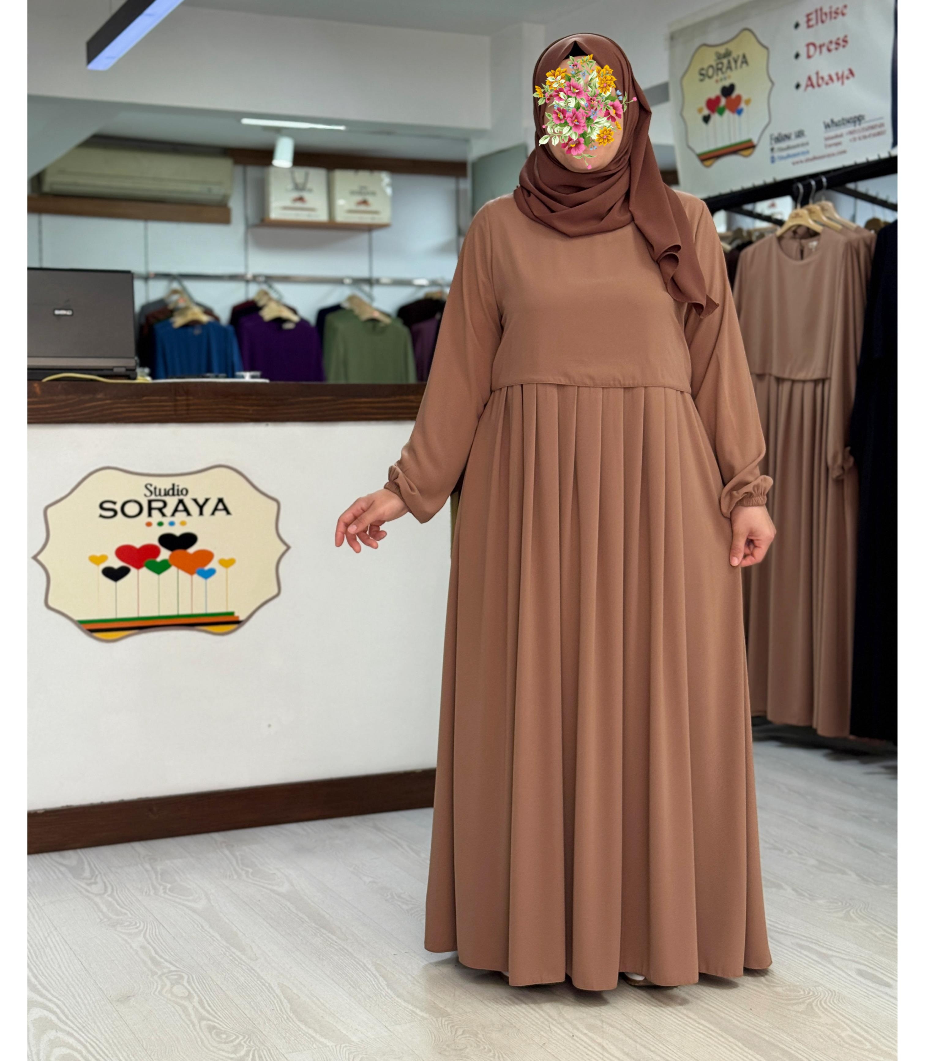 MENEKŞE MODEL ELBİSE