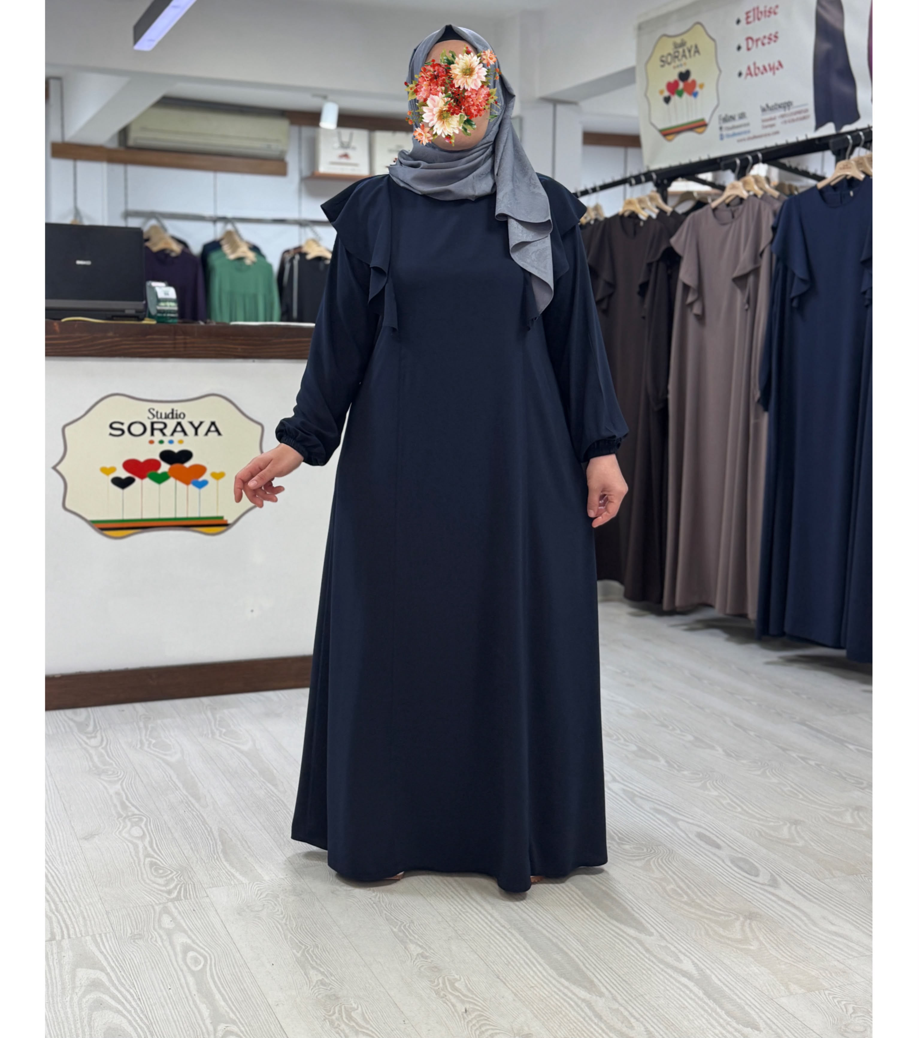 MANOLYA ELBİSE MODELİ