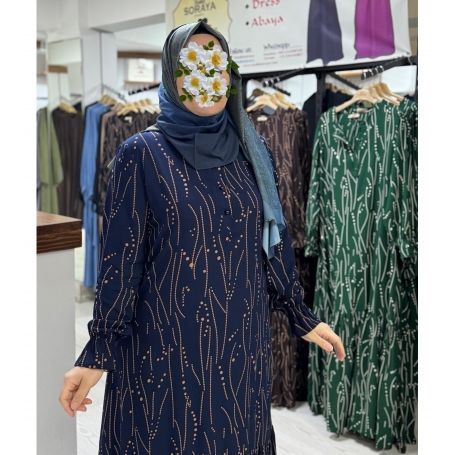 PRENSES VİSKON ELBİSE